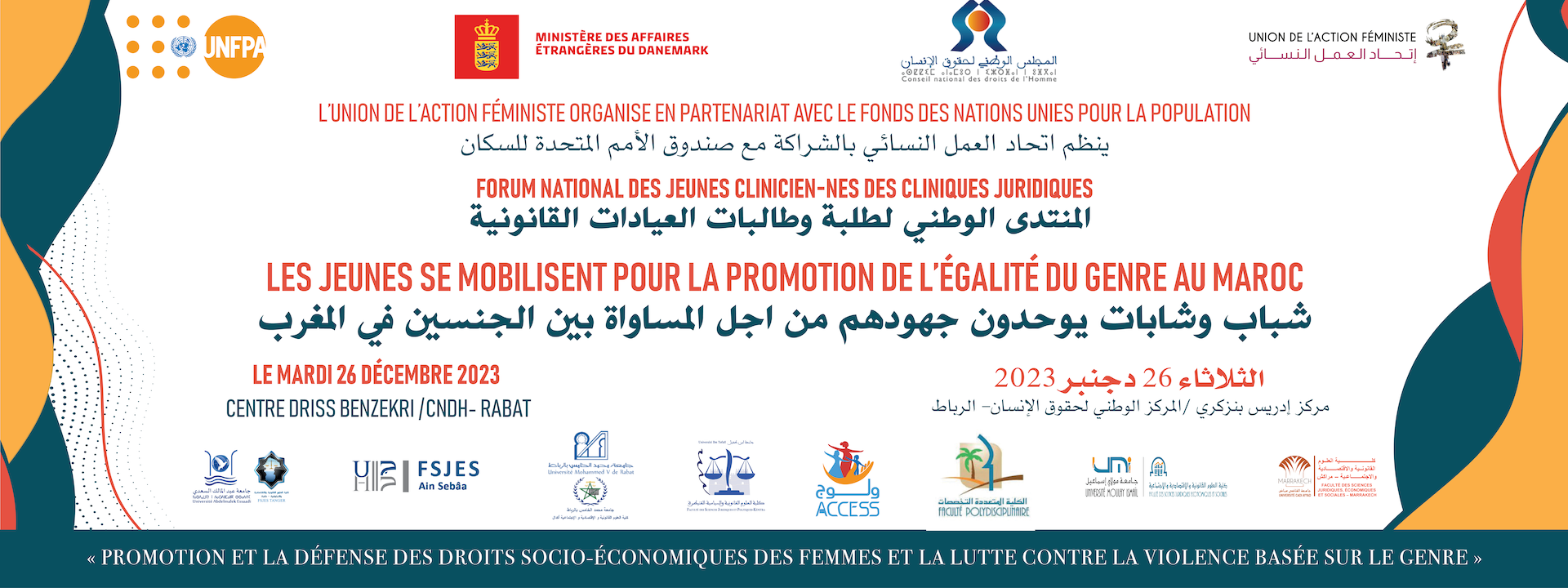FORUM NATIONAL DES JEUNES CLINICIEN-NES DES CLINIQUES JURIDIQUES